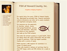 Tablet Screenshot of fishhowardcounty.com